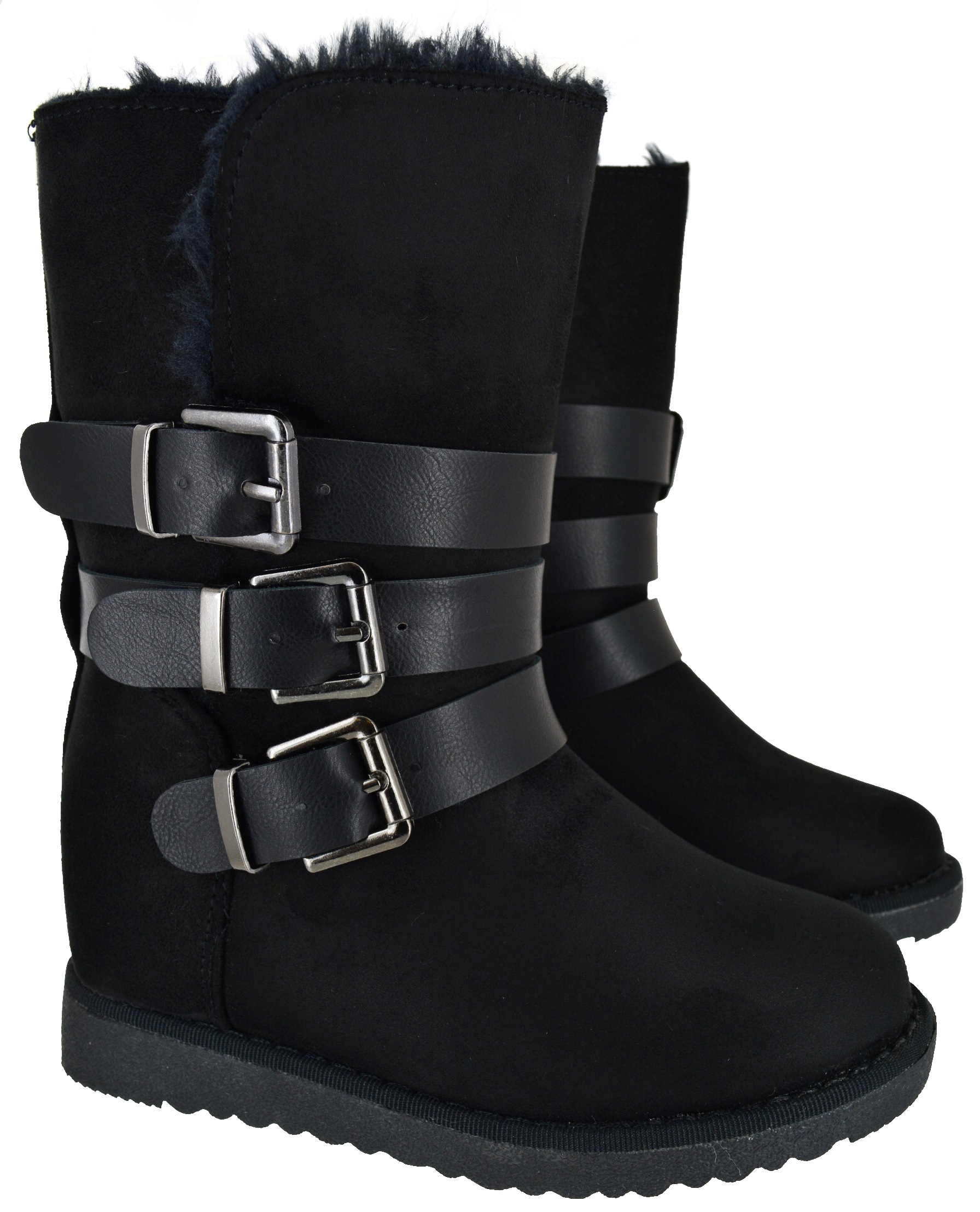 hidden wedge ankle boots